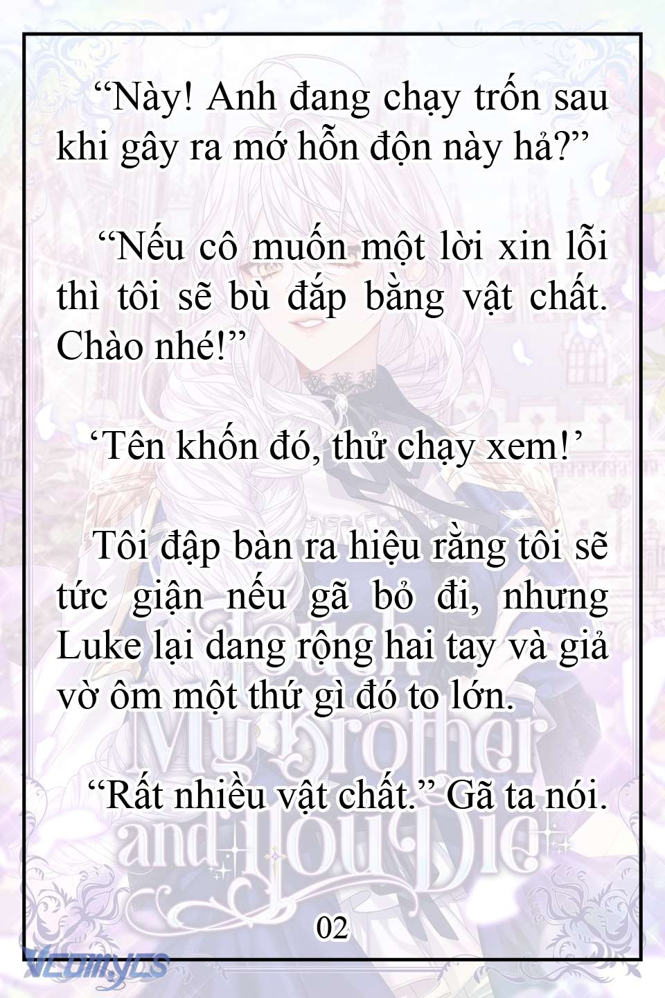 [Novel] Động Vào Em Trai Tôi Xem, Các Người Chết Chắc Chap 15 - Trang 2