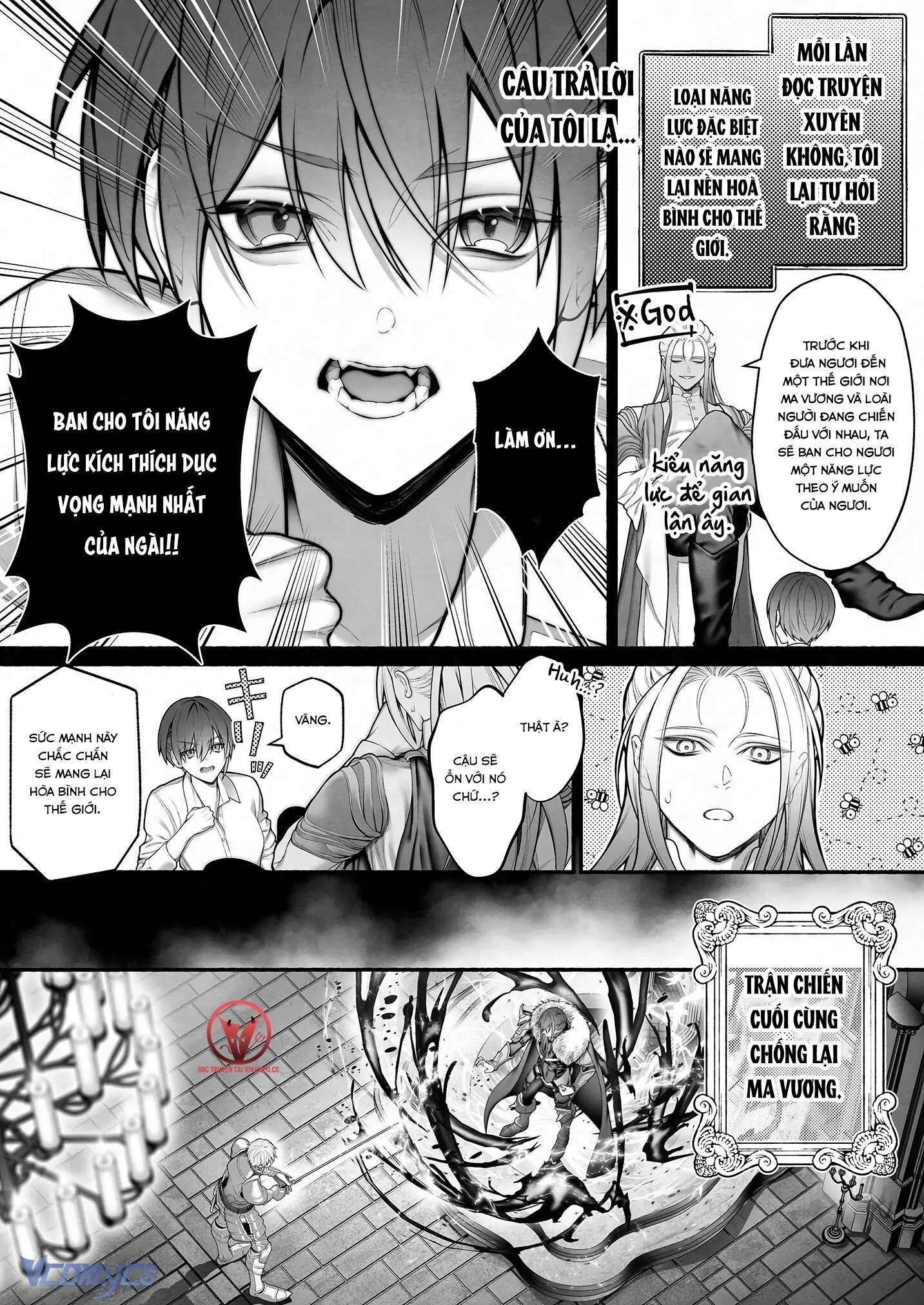 [18+] I Cast "Force Estrus" for World Peace! Chap 1 - Trang 2