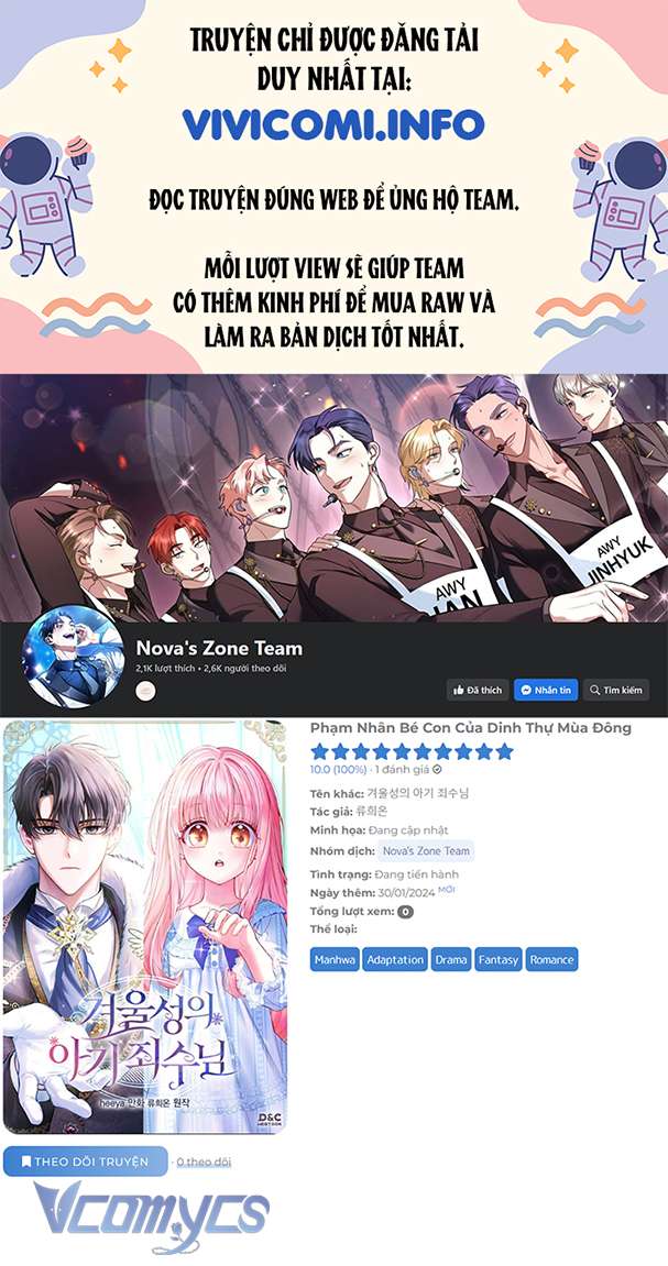 Phạm Nhân Bé Con Của Dinh Thự Mùa Đông Chapter 9 - Next Chapter 10