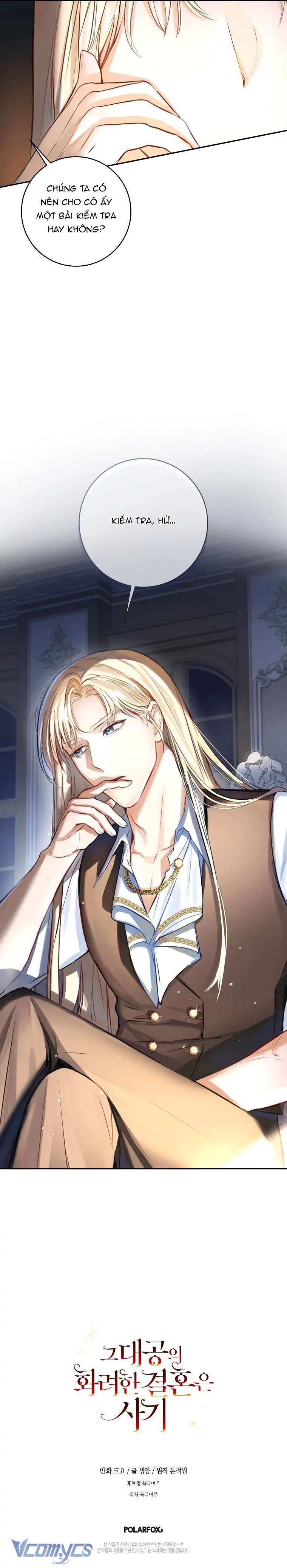 Cuộc Hôn Nhân Xa Hoa Của Đại Công Tước Là Giả Chapter 2 - Next Chapter 3