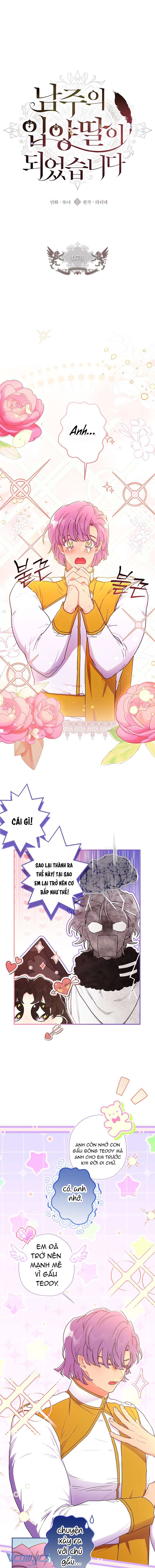 Tôi Đã Trở Thành Con Gái Nuôi Của Nam Chính Chap 78 - Trang 2