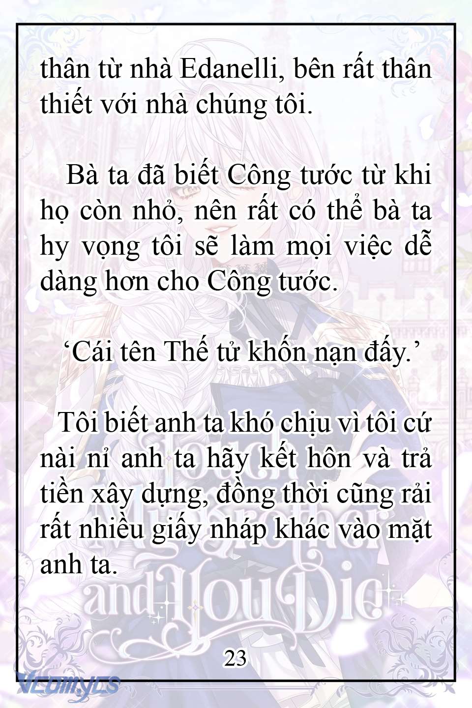 [Novel] Động Vào Em Trai Tôi Xem, Các Người Chết Chắc Chap 10 - Trang 2