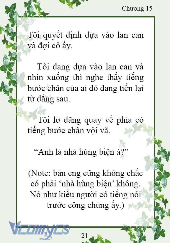 [Novel] Trở Thành Em Gái Của Nam Chính Tiểu Thuyết Đam Mỹ Chap 15 - Trang 2
