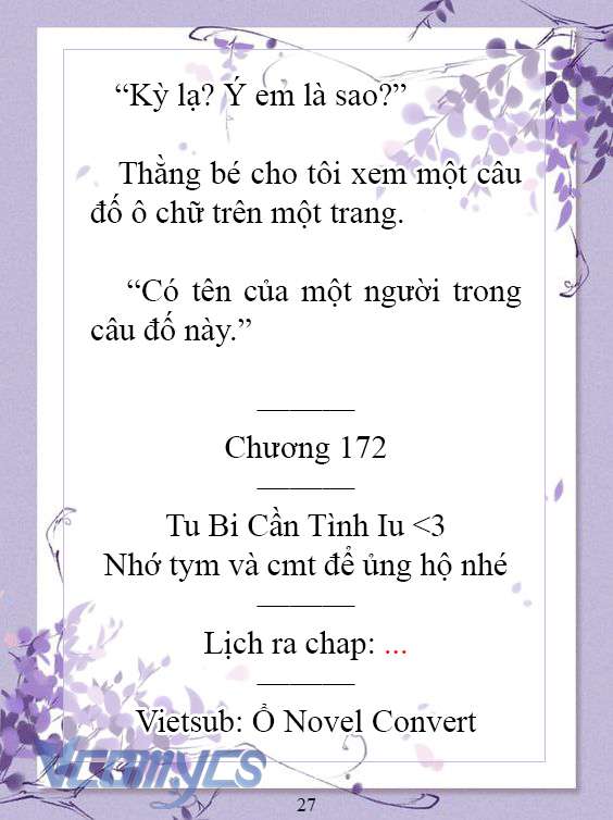 [Novel] Làm Ác Nữ Bộ Không Tốt Sao? Chap 172 - Next Chap 173