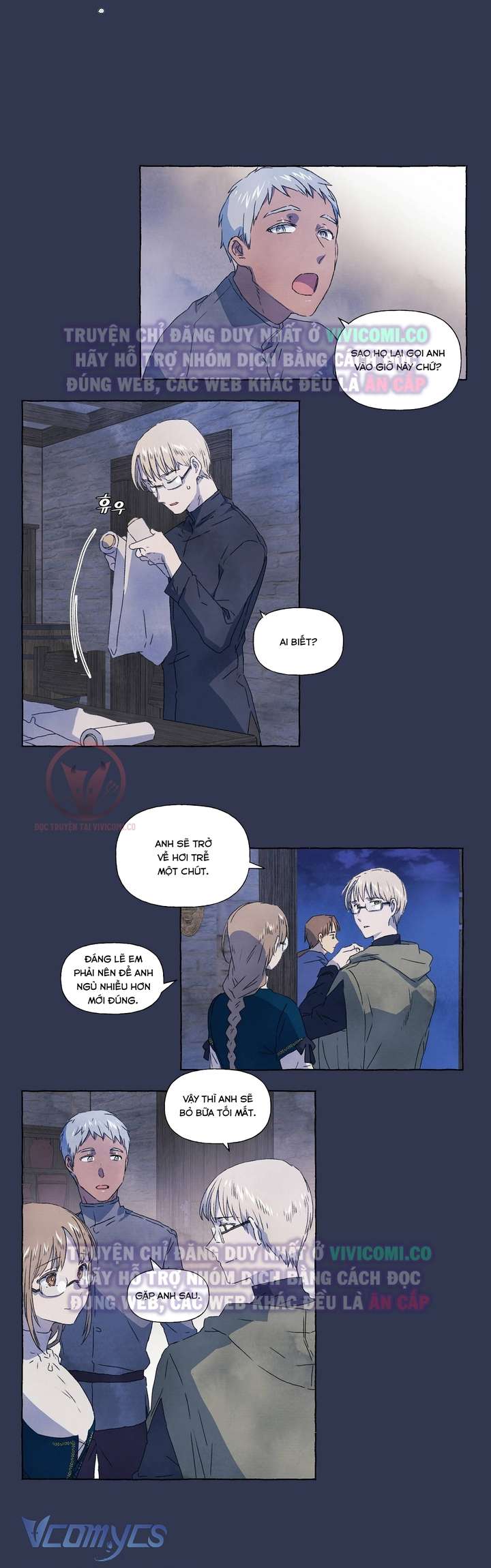 [18+] Chàng Sói Ngốc Và Nàng Thủ Thư Chapter 6 - Trang 3
