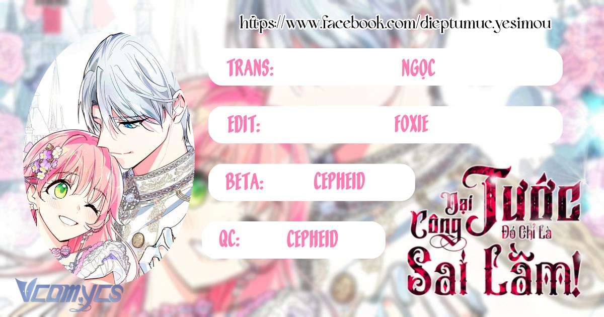 Đại Công Tước, Đó Chỉ Là Sai Lầm! Chapter 27 - Next Chapter 28
