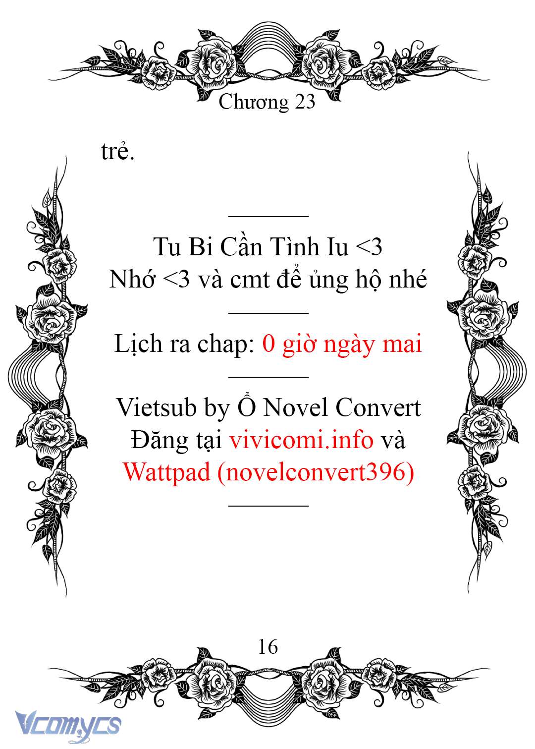 [Novel] Chào Mừng Đến Với Dinh Thự Hoa Hồng Chap 23 - Trang 2