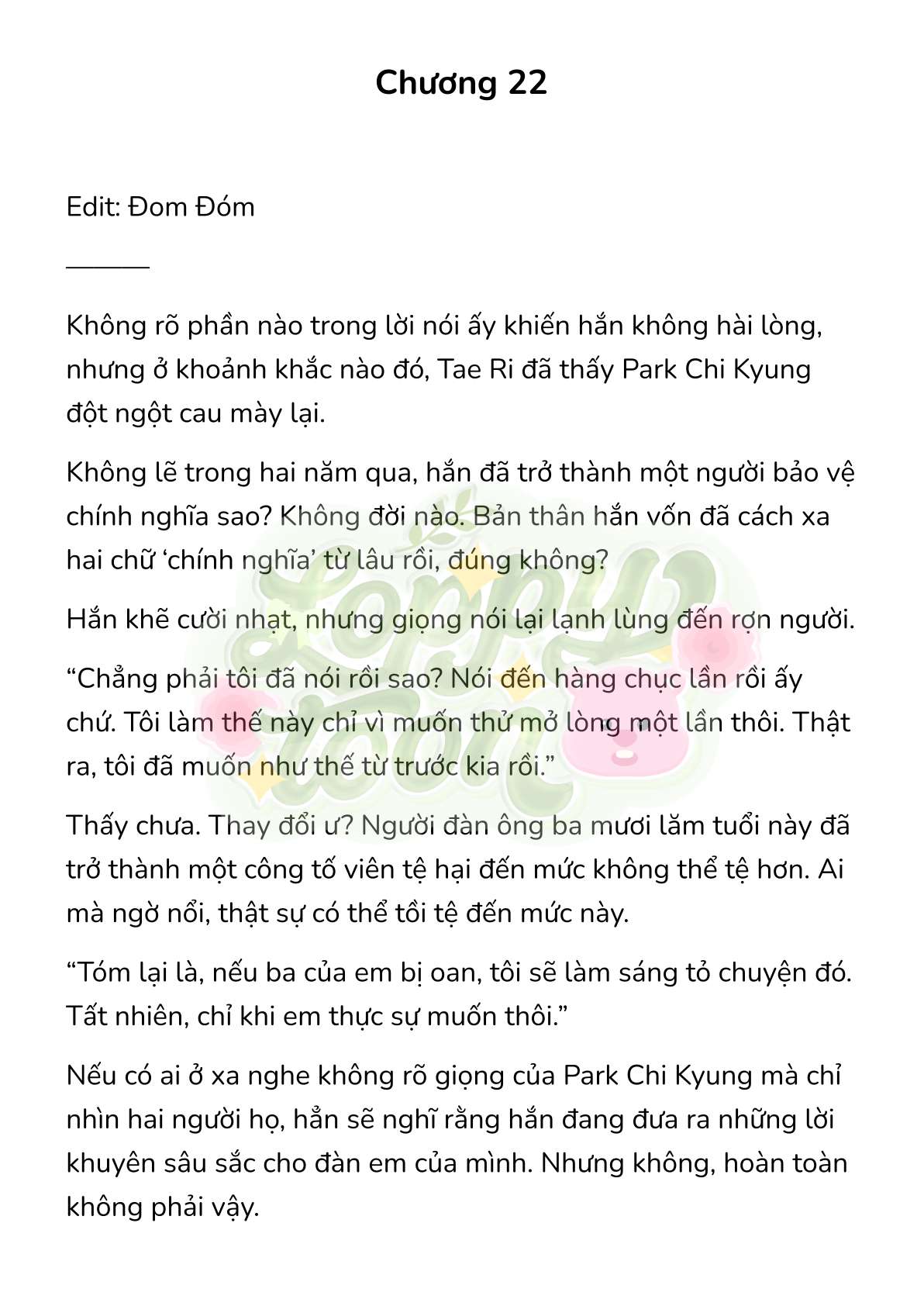 [Novel] Gửi Kẻ Xa Lạ Phản Bội Đạo Đức Chap 22 - Trang 2