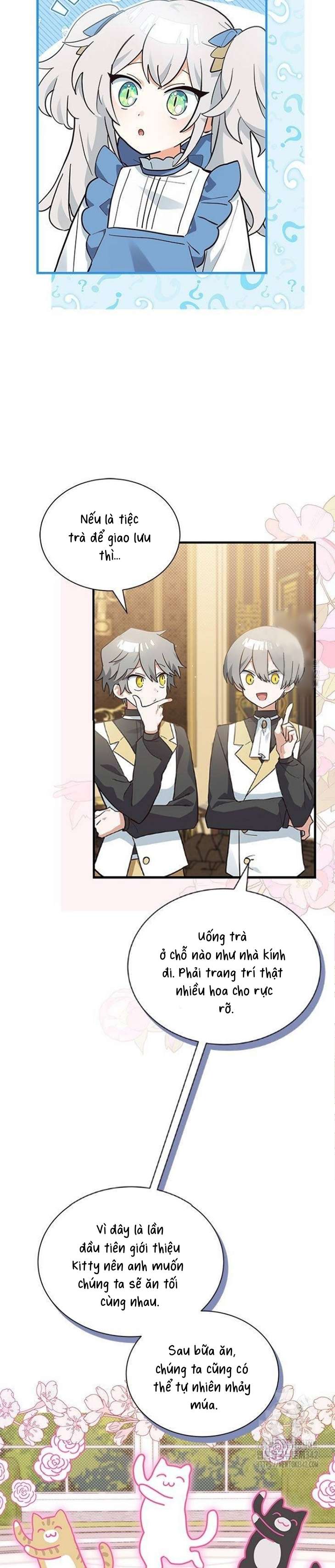 Mèo con được gia tộc sói nhận nuôi? Chapter 15 - Trang 3