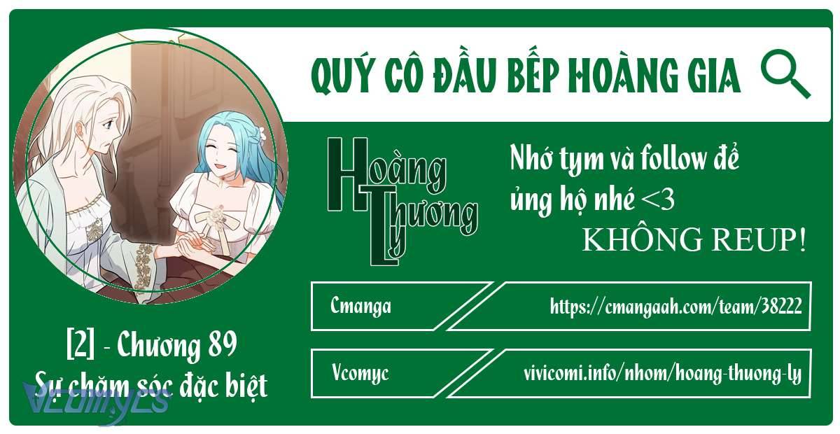 Quý Cô Đầu Bếp Hoàng Gia Chap 89 - Trang 2