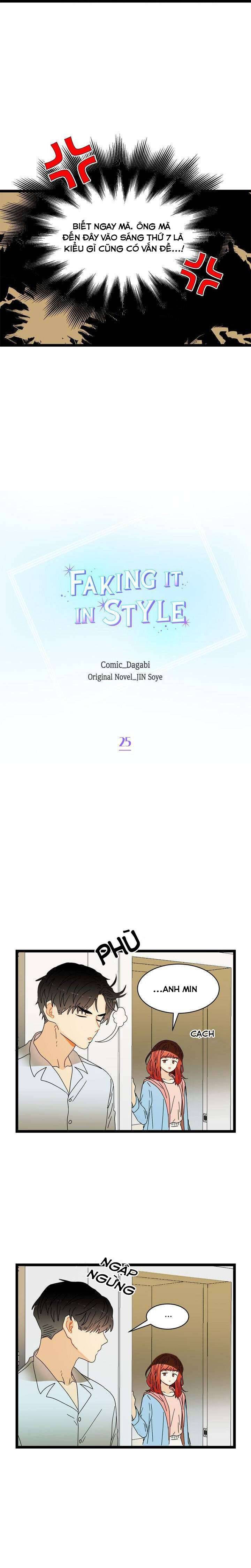 Giả Mạo Theo Phong Cách Chapter 25 - Next Chapter 26