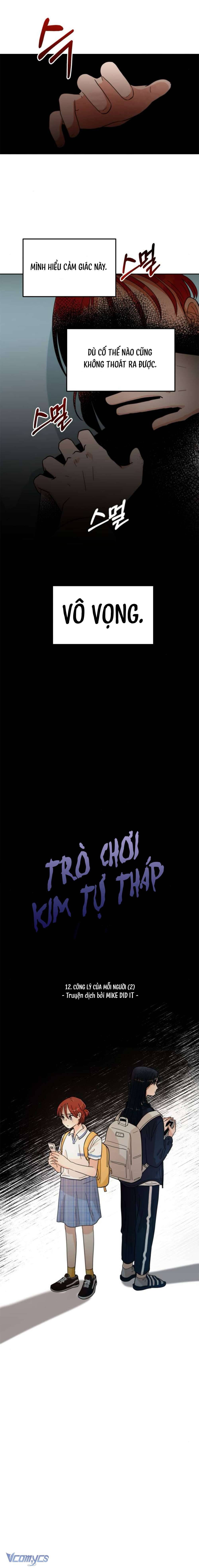 TRÒ CHƠI KIM TỰ THÁP Chap 12 - Trang 2