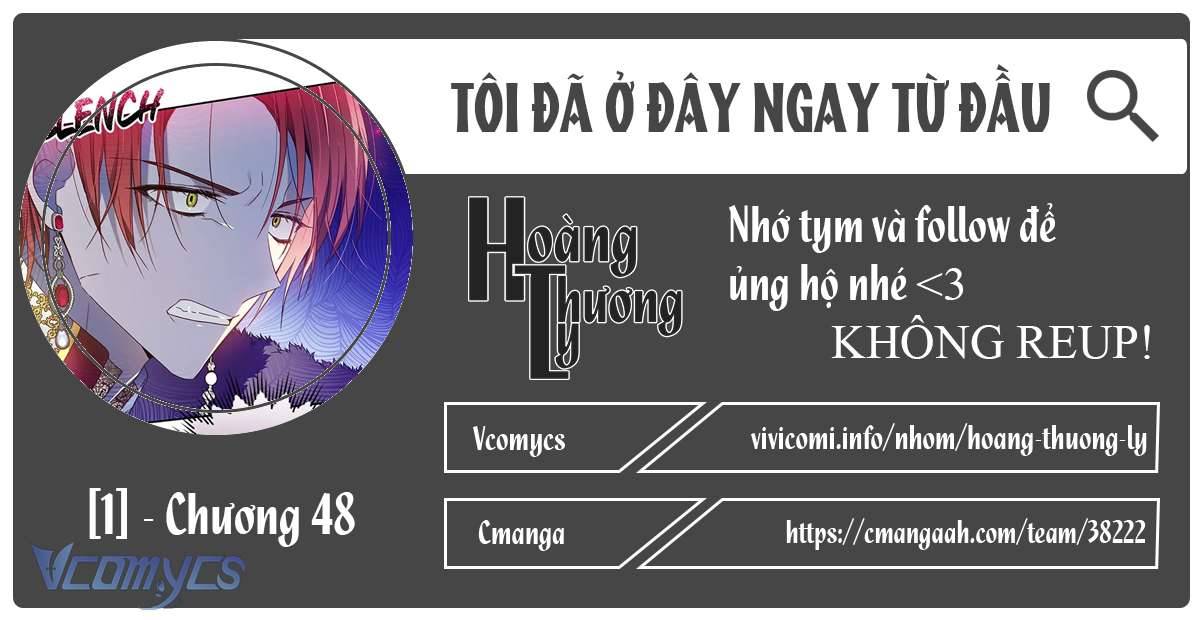 Tôi Đã Ở Đây Ngay Từ Đầu Chap 48 - Next Chapter 48.1