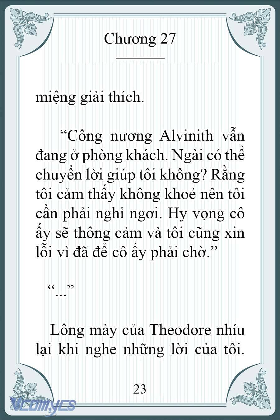 [Novel] Người Chồng Ghét Tôi Đã Mất Trí Nhớ Chap 27 - Next Chap 28