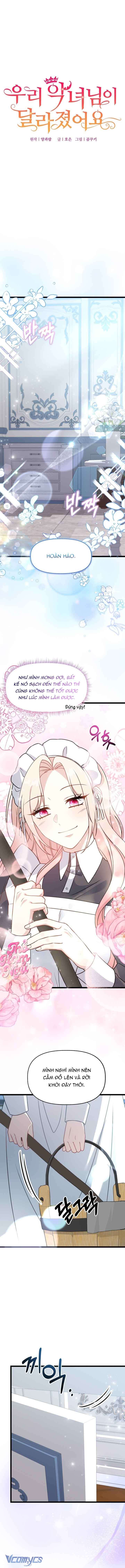 Nữ Phản Diện Đã Thay Đổi Chap 6 - Trang 2