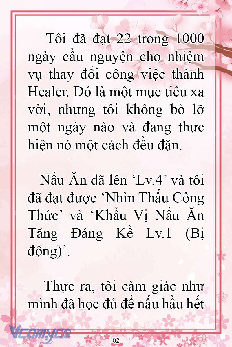 [Novel] Đặc Quyền Của Người Chuyển Sinh Chap 11 - Trang 2