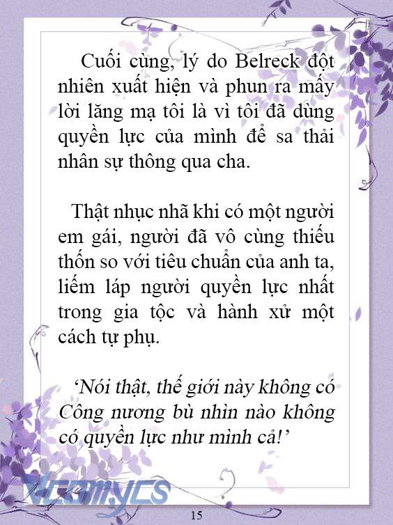 [Novel] Làm Ác Nữ Bộ Không Tốt Sao? Chap 31 - Next Chap 32