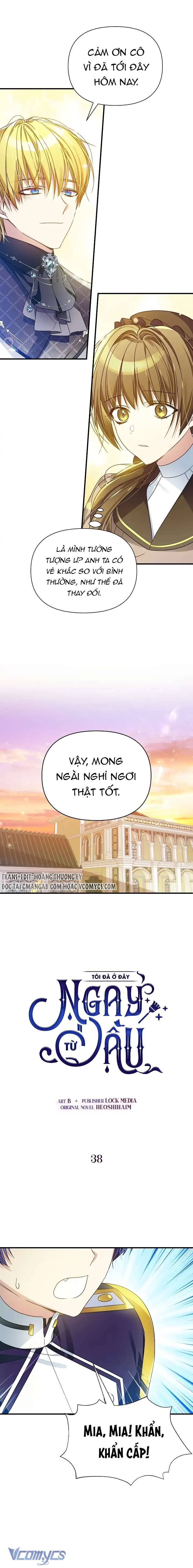 Tôi Đã Ở Đây Ngay Từ Đầu Chapter 38 - Next Chapter 39