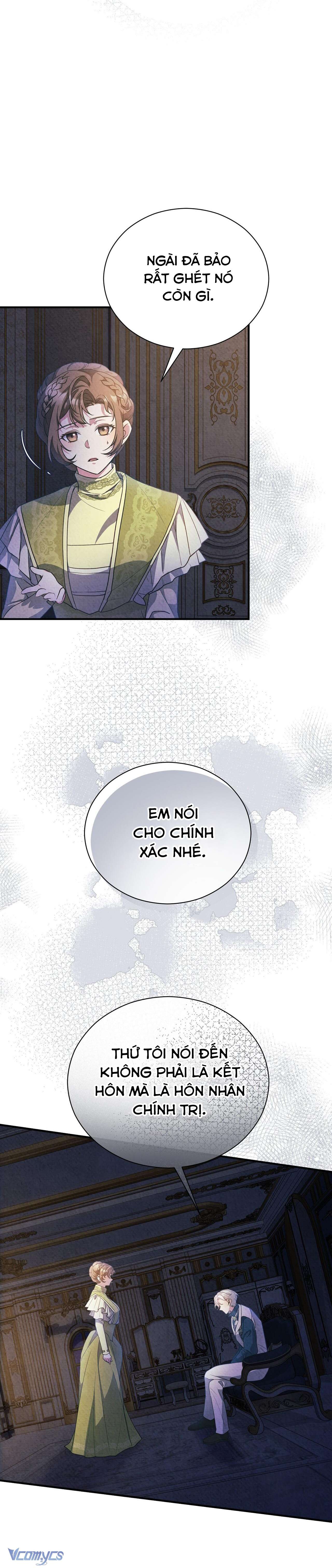 [18+] Hầu Tước Chính Trực Và Quý Cô Kiên Định Chapter 13 - Trang 3