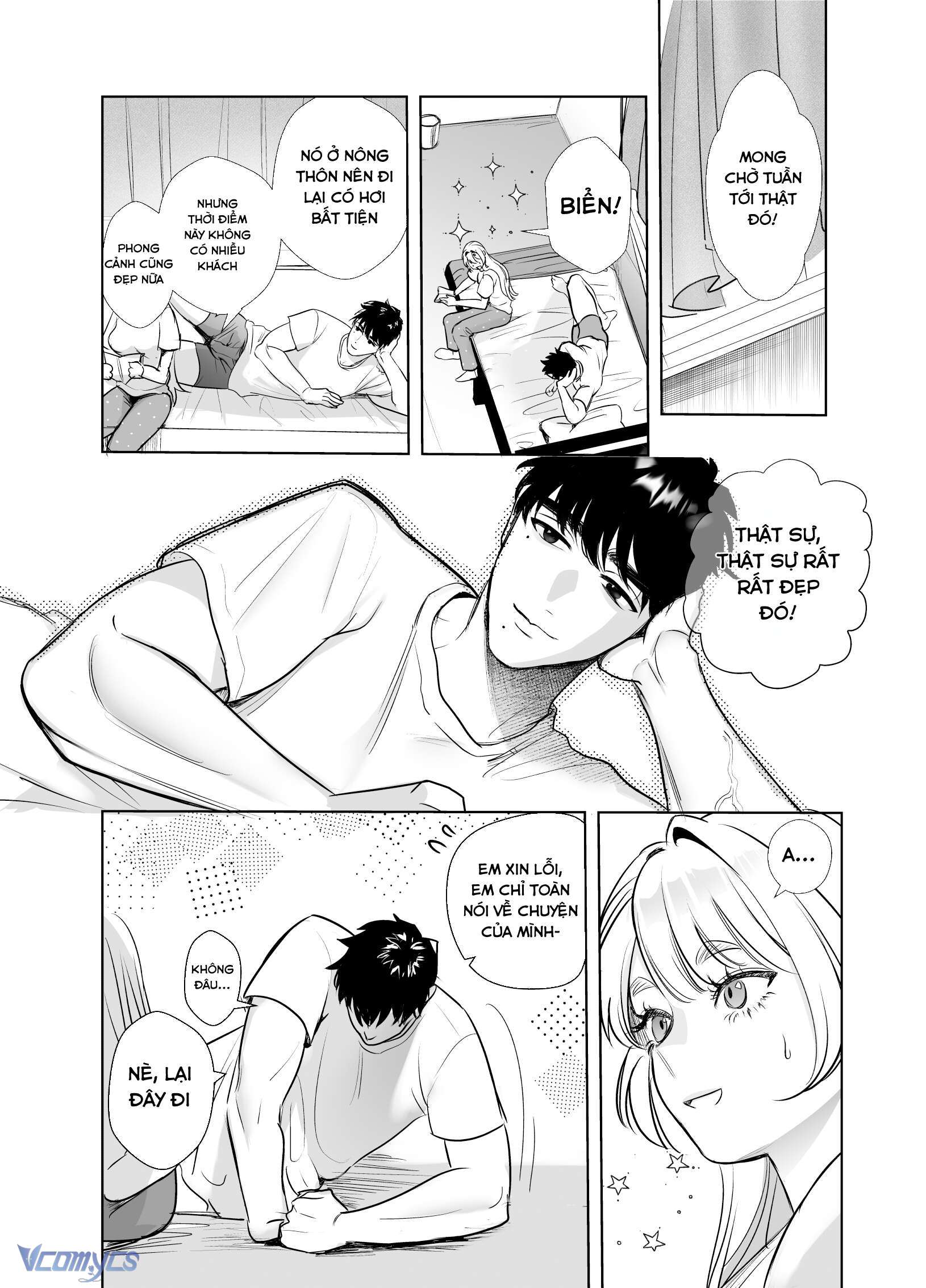[18+] Một Mình Với Tiền Bối Trong Đêm Bão~ Chapter 3 - Trang 3