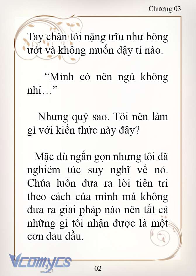 [Novel] Mê Lộ Của Emilone Chap 3 - Trang 2