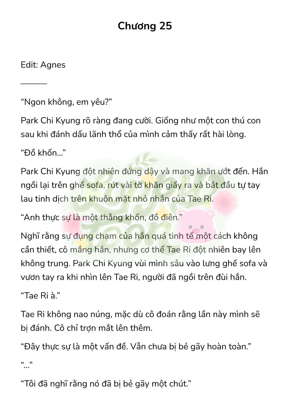 [Novel] Gửi Kẻ Xa Lạ Phản Bội Đạo Đức Chap 25 - Trang 2
