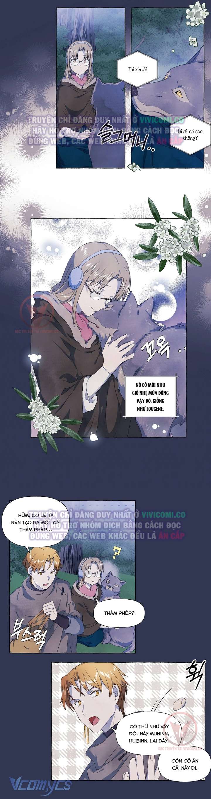 [18+] Chàng Sói Ngốc Và Nàng Thủ Thư Chap 24 - Trang 2
