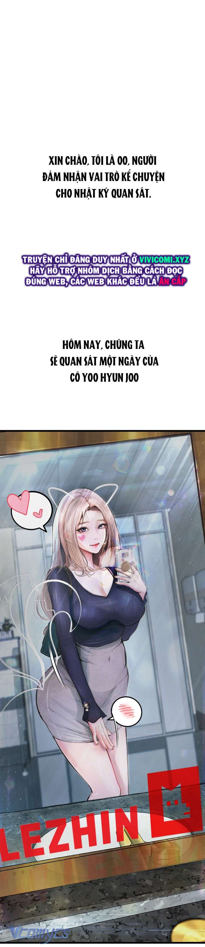 [18+] Nhật Ký Quan Sát Chap 3 - Next Chap 4
