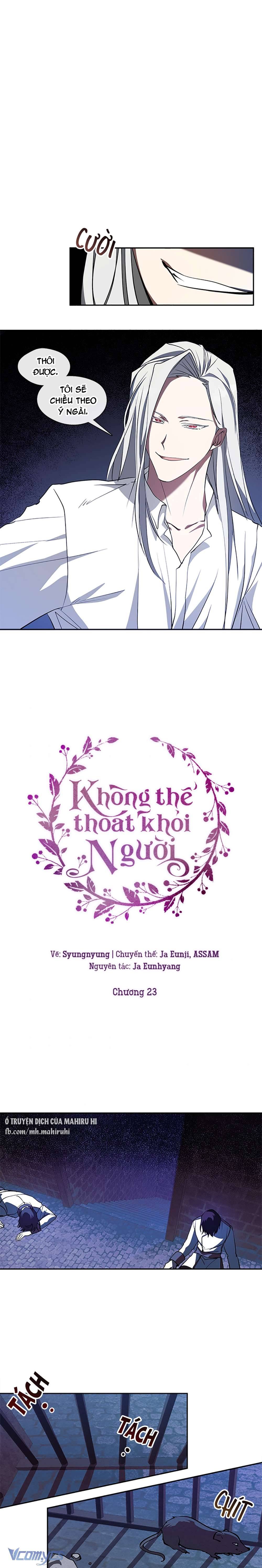 Không Thể Thoát Khỏi Người Chap 23 - Trang 4