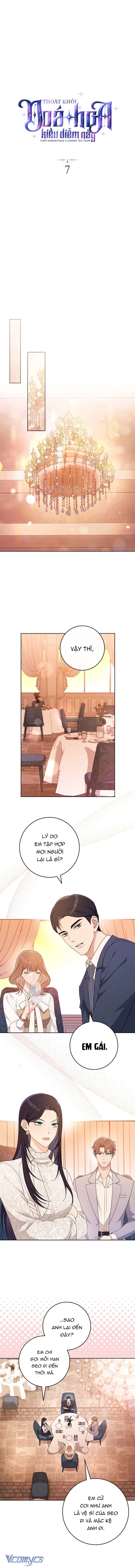 Thoát Khỏi Đóa Hoa Kiều Diễm Này Chap 7 - Trang 2