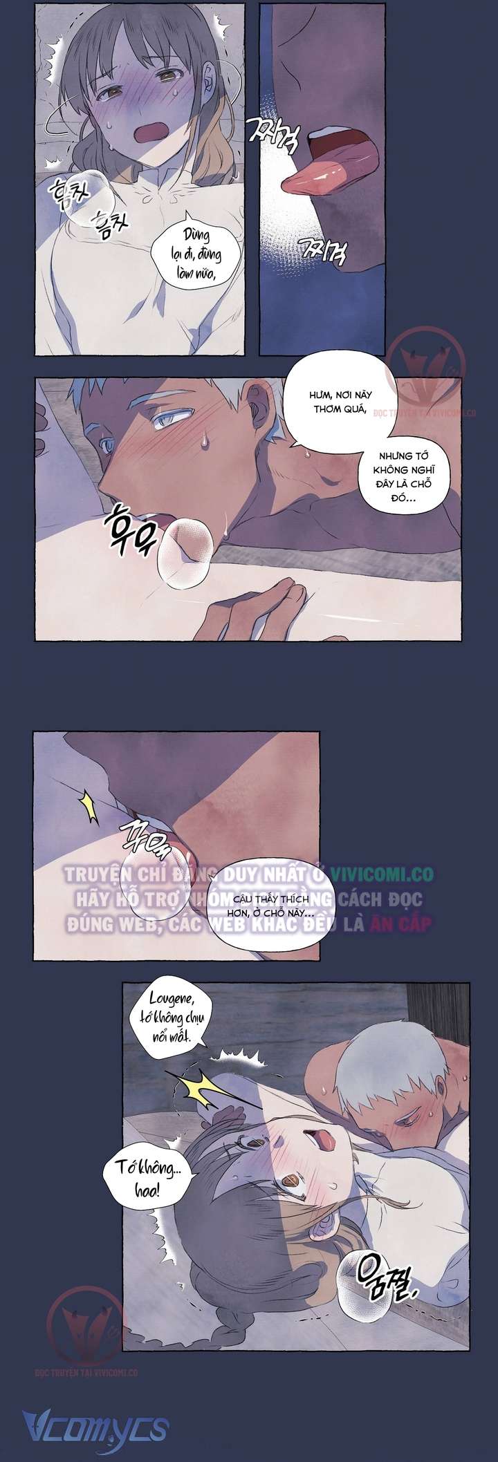 [18+] Chàng Sói Ngốc Và Nàng Thủ Thư Chapter 4 - Trang 3