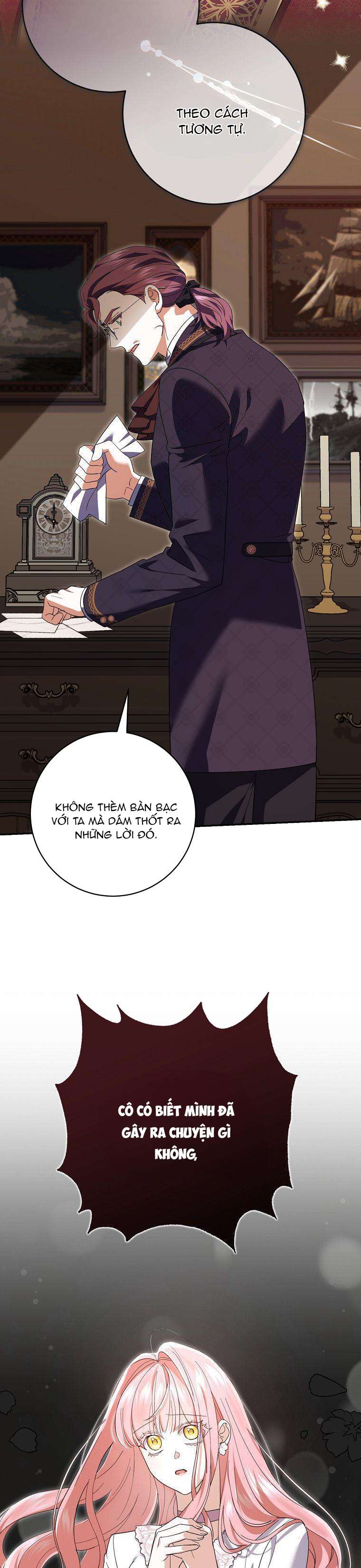 Vị Hôn Phu Phản Diện Cản Trở Con Đường Hoa Của Tôi Chap 24 - Trang 4