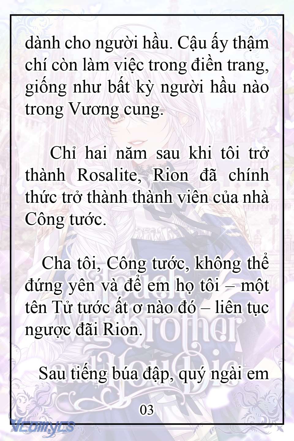 [Novel] Động Vào Em Trai Tôi Xem, Các Người Chết Chắc Chap 1 - Trang 2