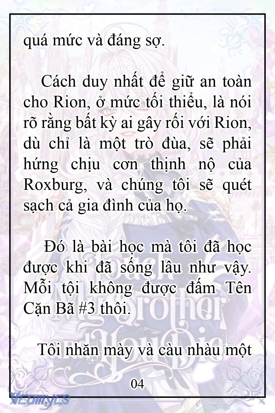 [Novel] Động Vào Em Trai Tôi Xem, Các Người Chết Chắc Chap 5 - Trang 2