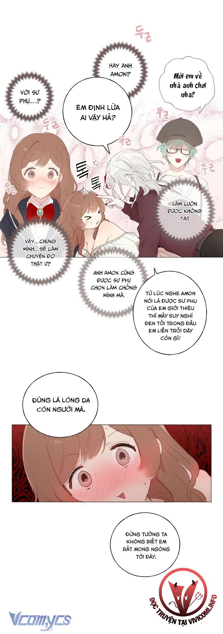 [18+] Sư Phụ Chọn Ứng Cử Viên Làm Chồng Cho Tôi Chapter 10 - Trang 3