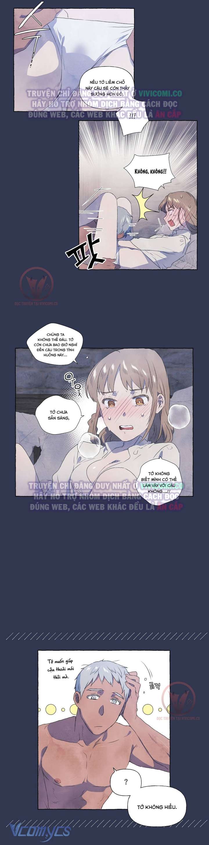 [18+] Chàng Sói Ngốc Và Nàng Thủ Thư Chapter 3 - Trang 3