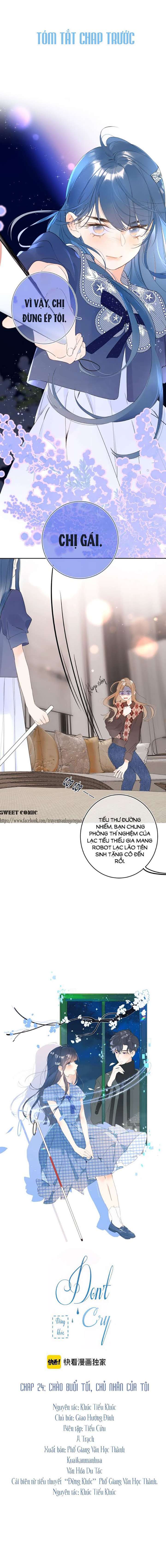 Don't Cry Chap 24 - Trang 2