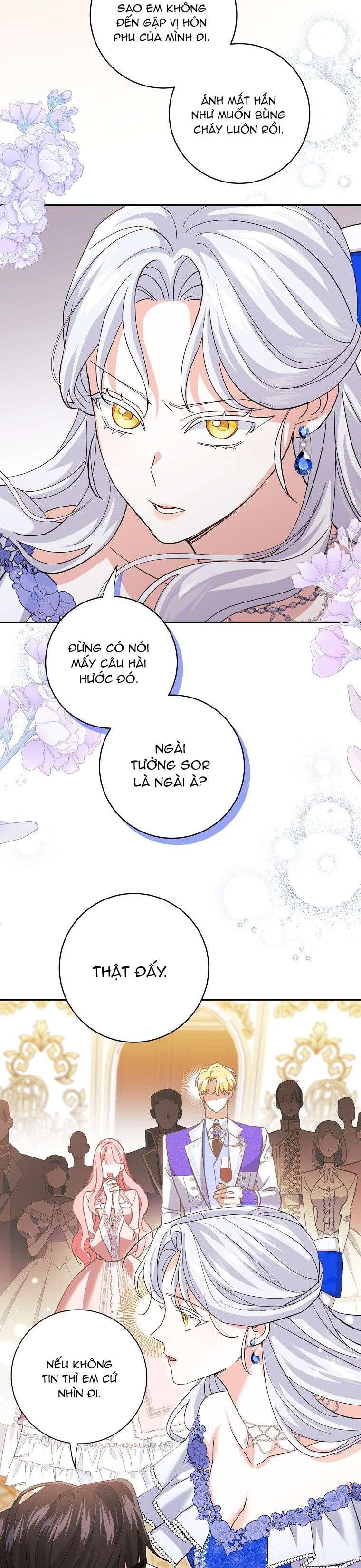 Vị Hôn Phu Phản Diện Cản Trở Con Đường Hoa Của Tôi Chap 12 - Trang 4