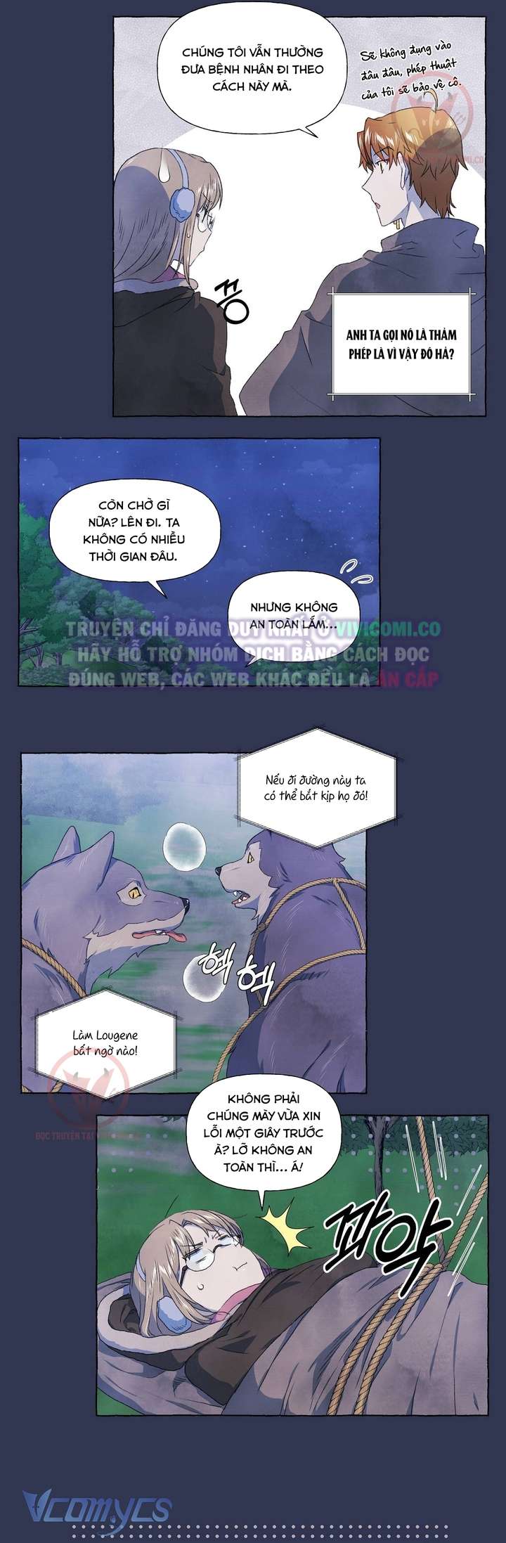 [18+] Chàng Sói Ngốc Và Nàng Thủ Thư Chap 24 - Trang 2
