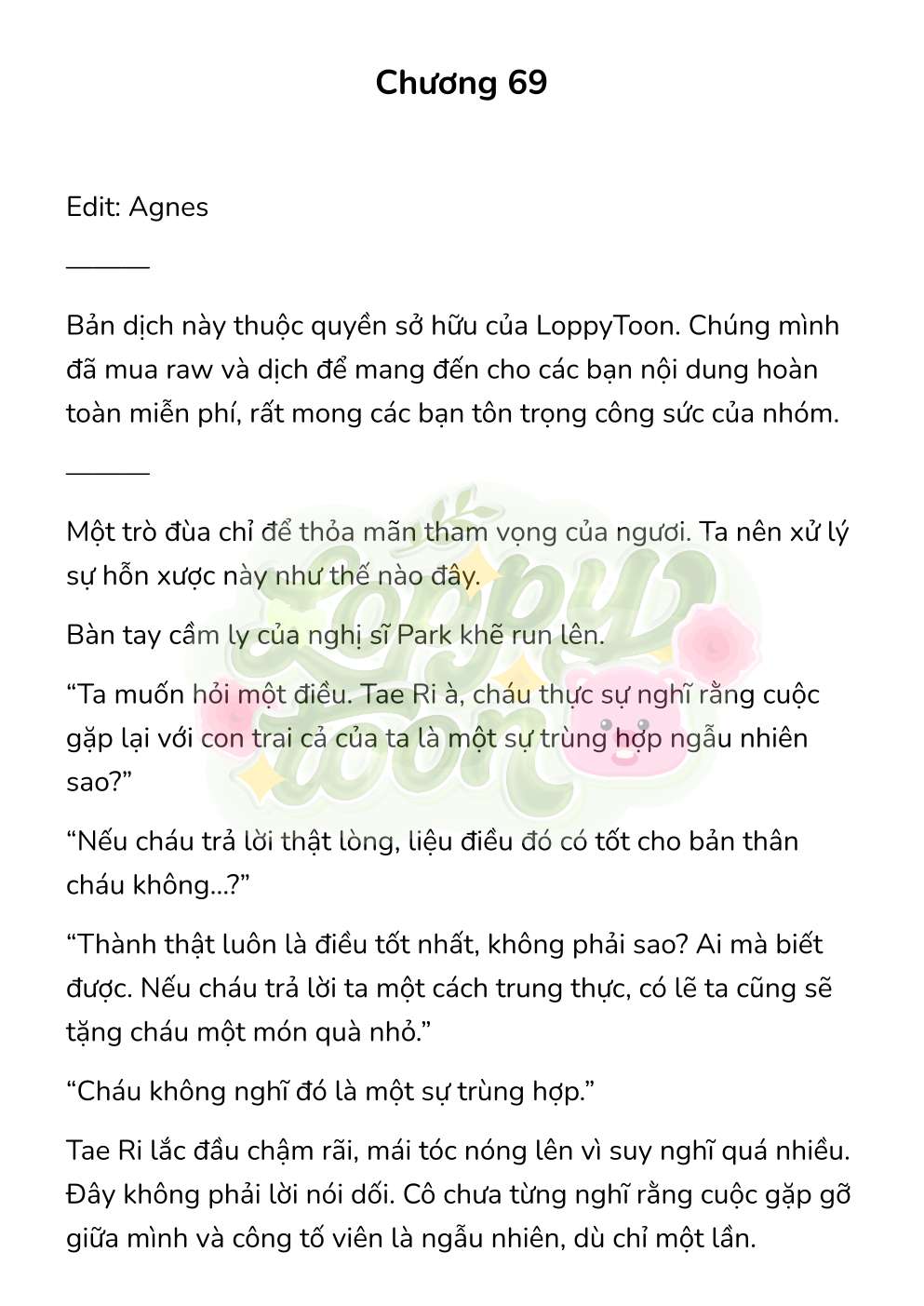 [Novel] Gửi Kẻ Xa Lạ Phản Bội Đạo Đức Chap 69 - Trang 2