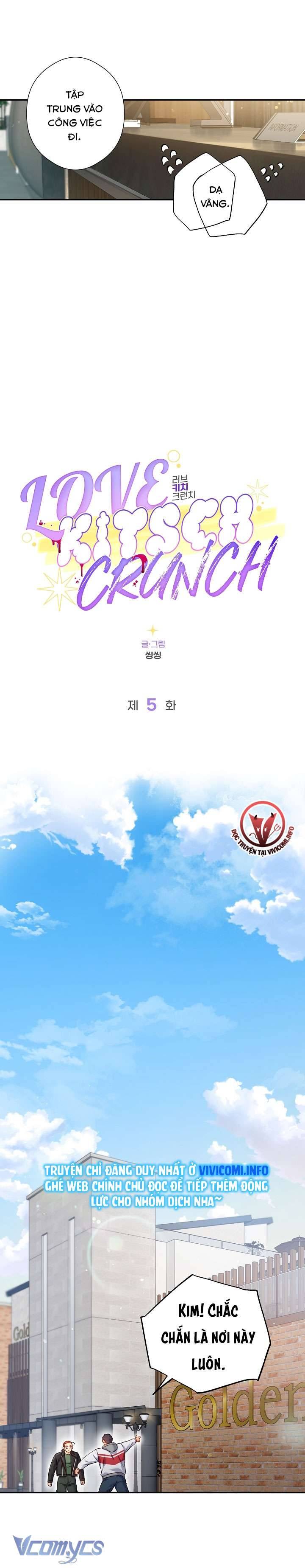 [18+] Love Kitsch Crunch Chapter 5 - Trang 3
