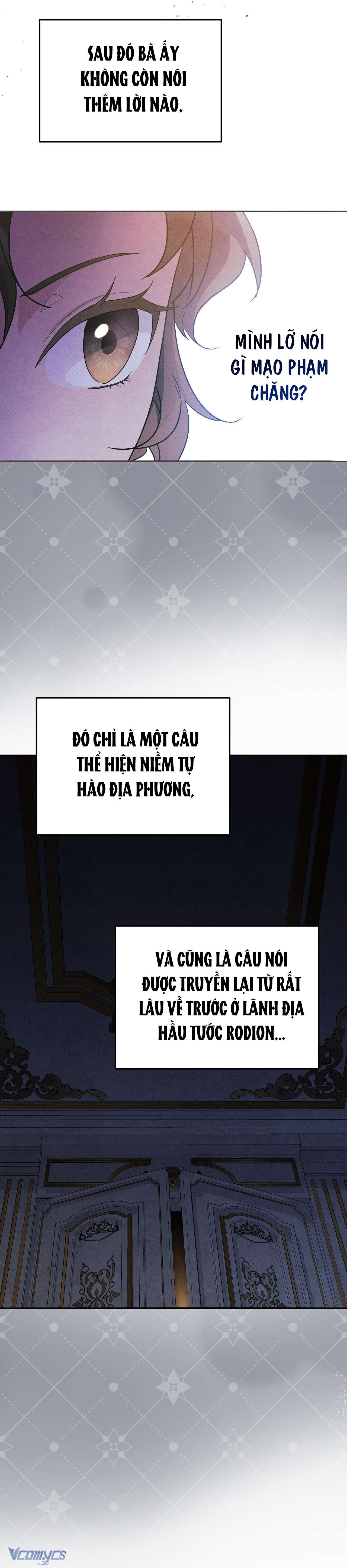 [18+] Hầu Tước Chính Trực Và Quý Cô Kiên Định Chapter 13 - Trang 3