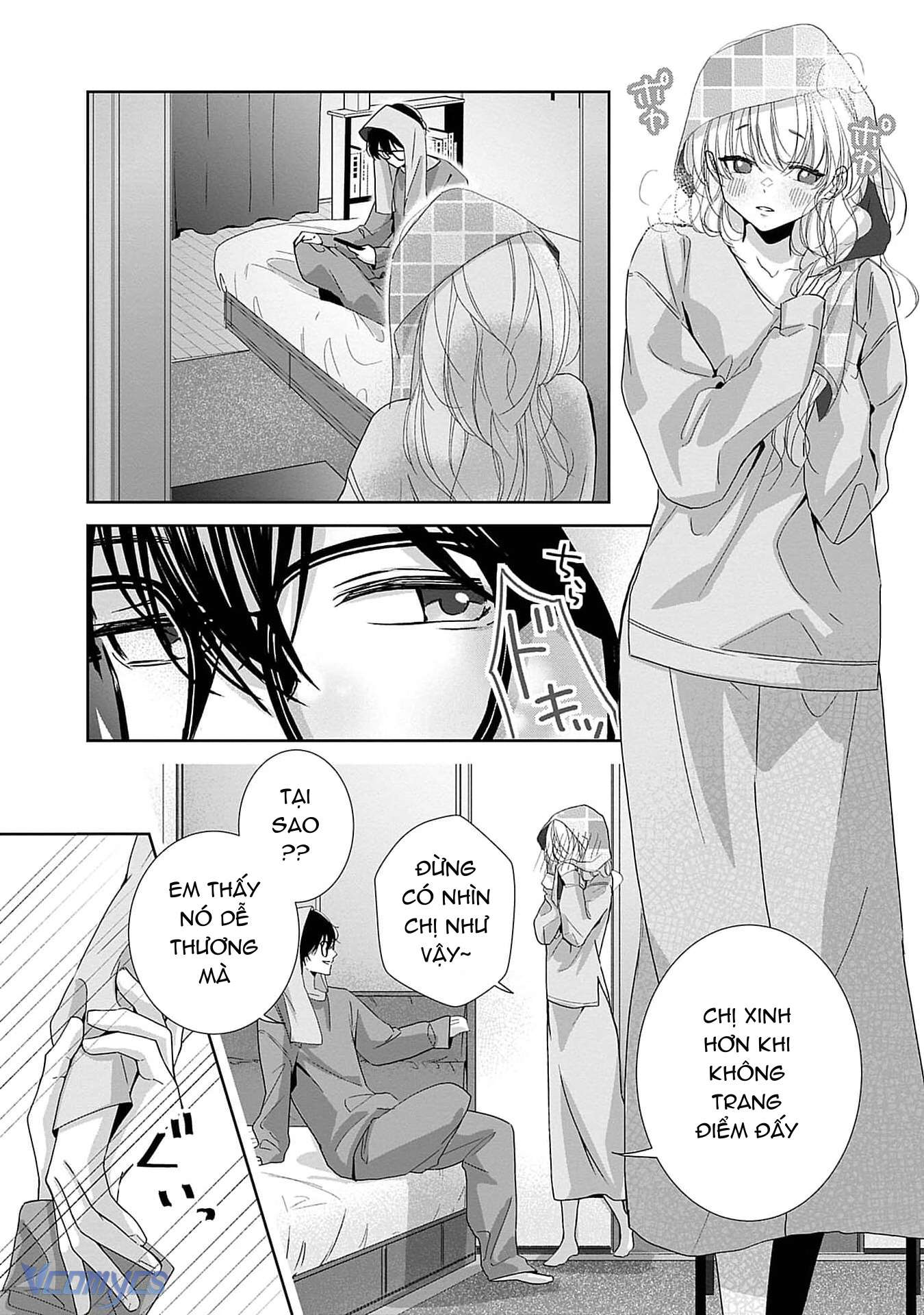 [18+]Bị Em Trai Nhà Bên Dụ Dỗ Rồi!!! Chap 4 - Trang 2