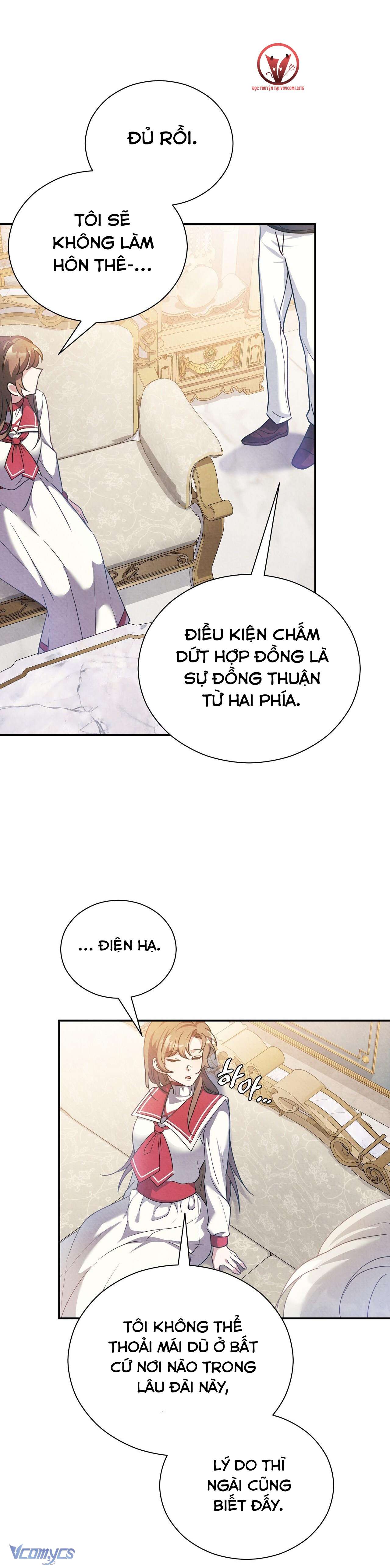 [18+] Hầu Tước Chính Trực Và Quý Cô Kiên Định Chapter 7 - Trang 3