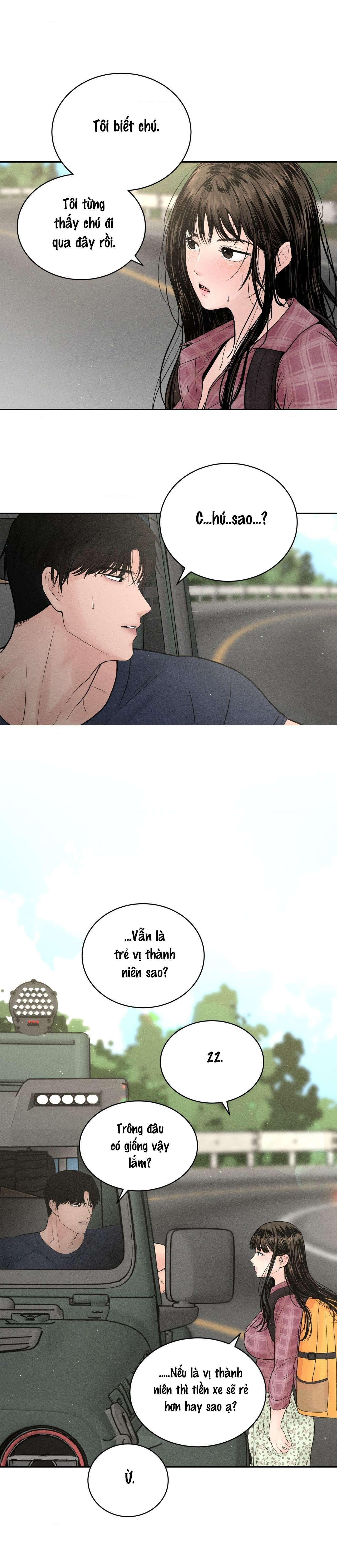 Chú à, tôi sẽ trả tiền xe cho chú Chapter 1 - Trang 4