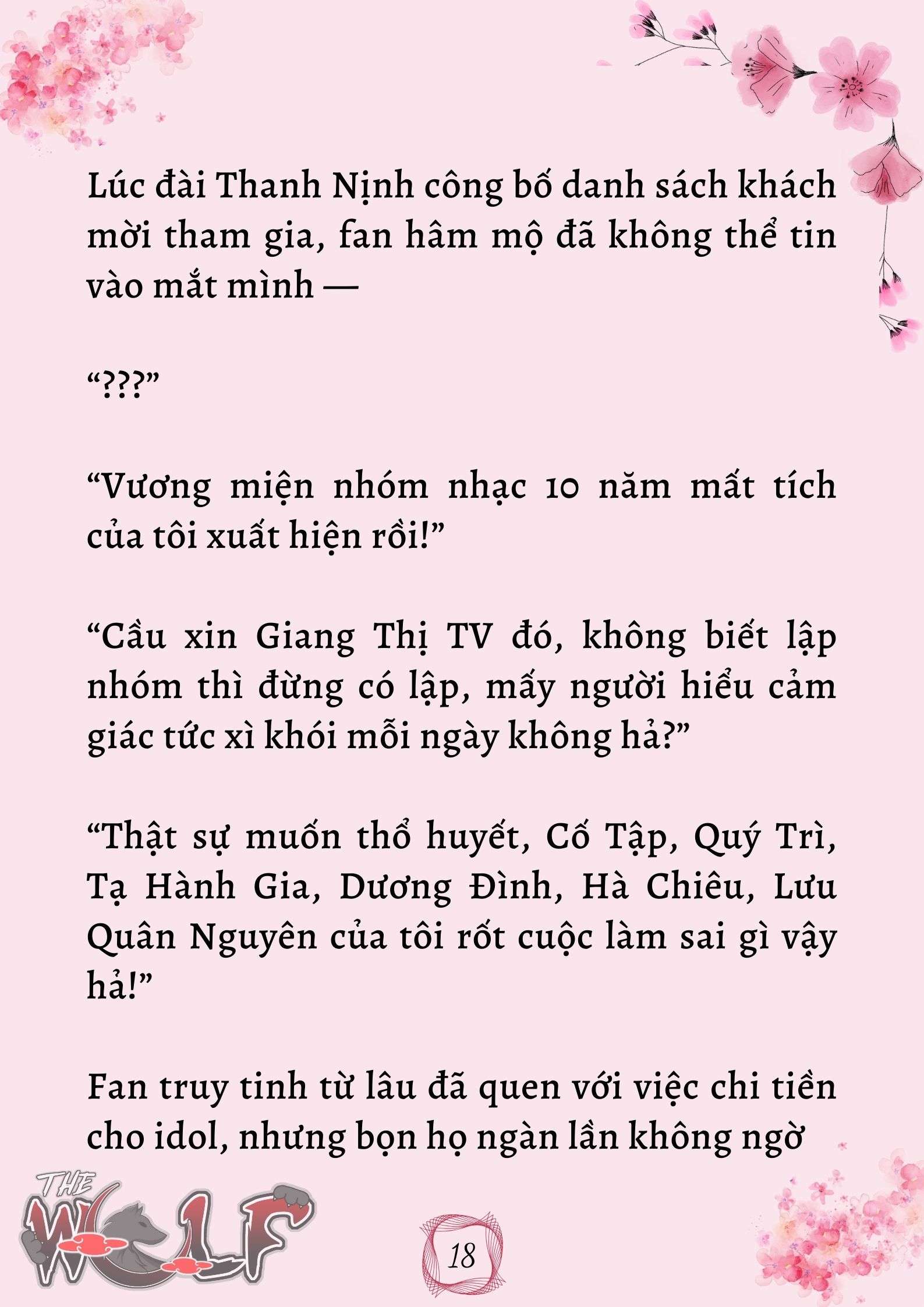 Xuyên Không Vào Nhóm Nhạc Nam 200 Người Chap 27 - Trang 2