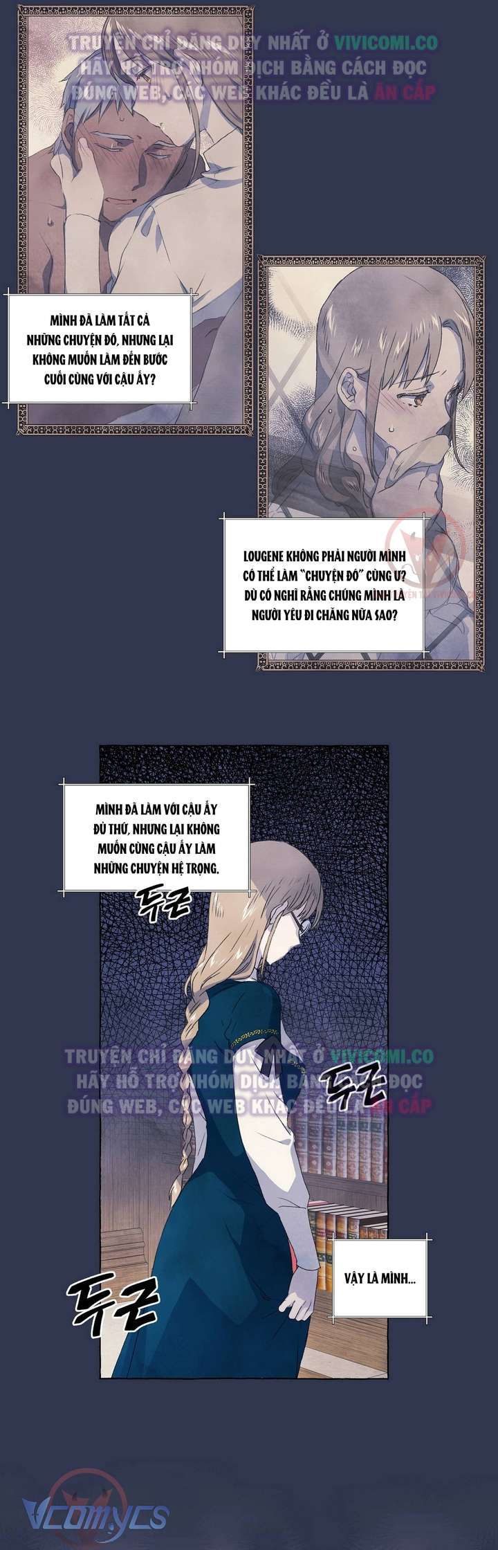 [18+] Chàng Sói Ngốc Và Nàng Thủ Thư Chapter 14 - Trang 3