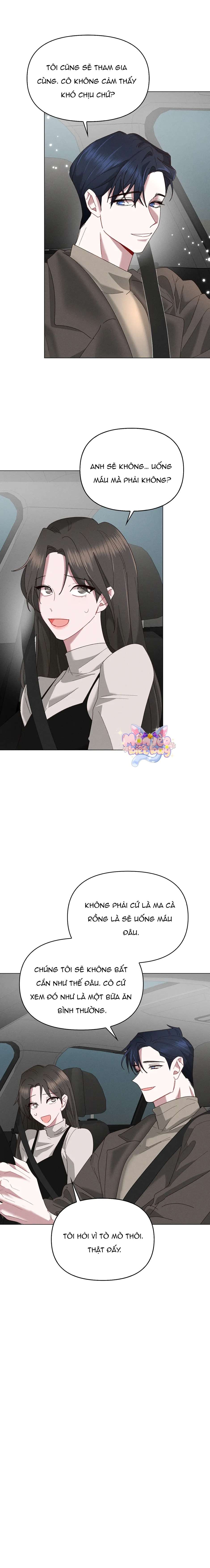 [18+] Nụ Hôn Máu Chapter 5 - Trang 4