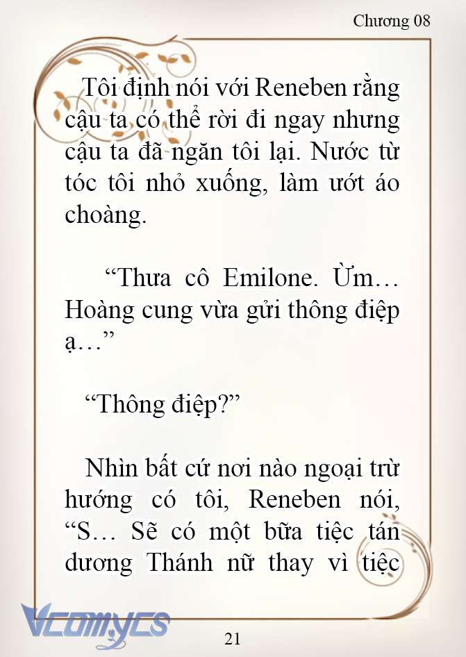 [Novel] Mê Lộ Của Emilone Chap 8 - Trang 2