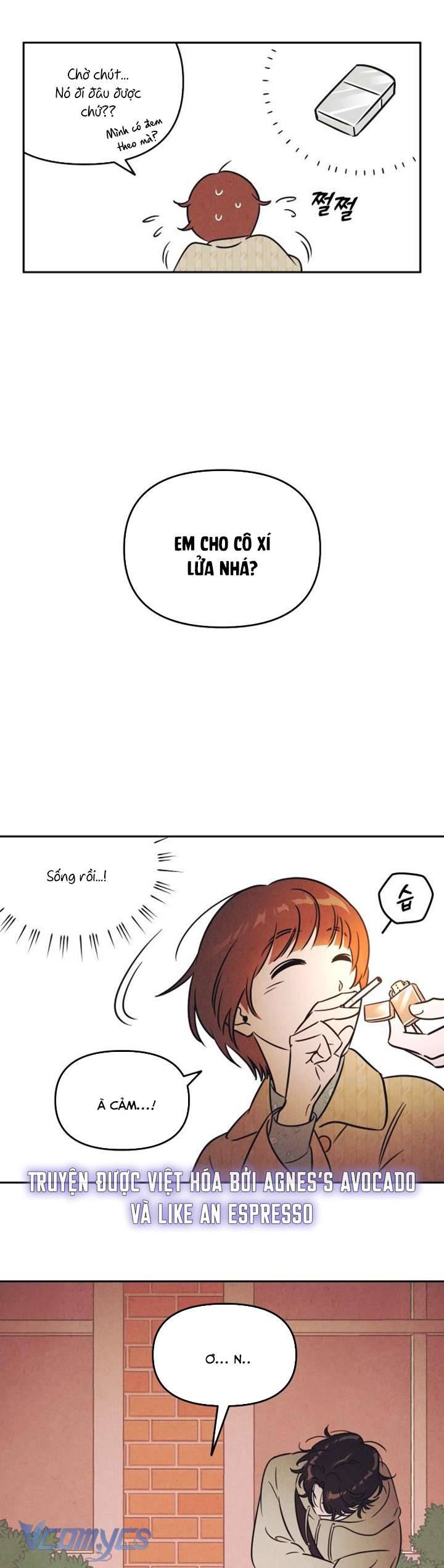 Cô Có Muốn Mượn Lửa Của Em Không? Chap 1 - Trang 2